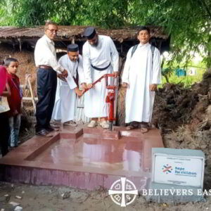 The Hope for Children Balarampur projec has brought much-needed relief to the residents of Danga Para Village by inaugurating a new bore well