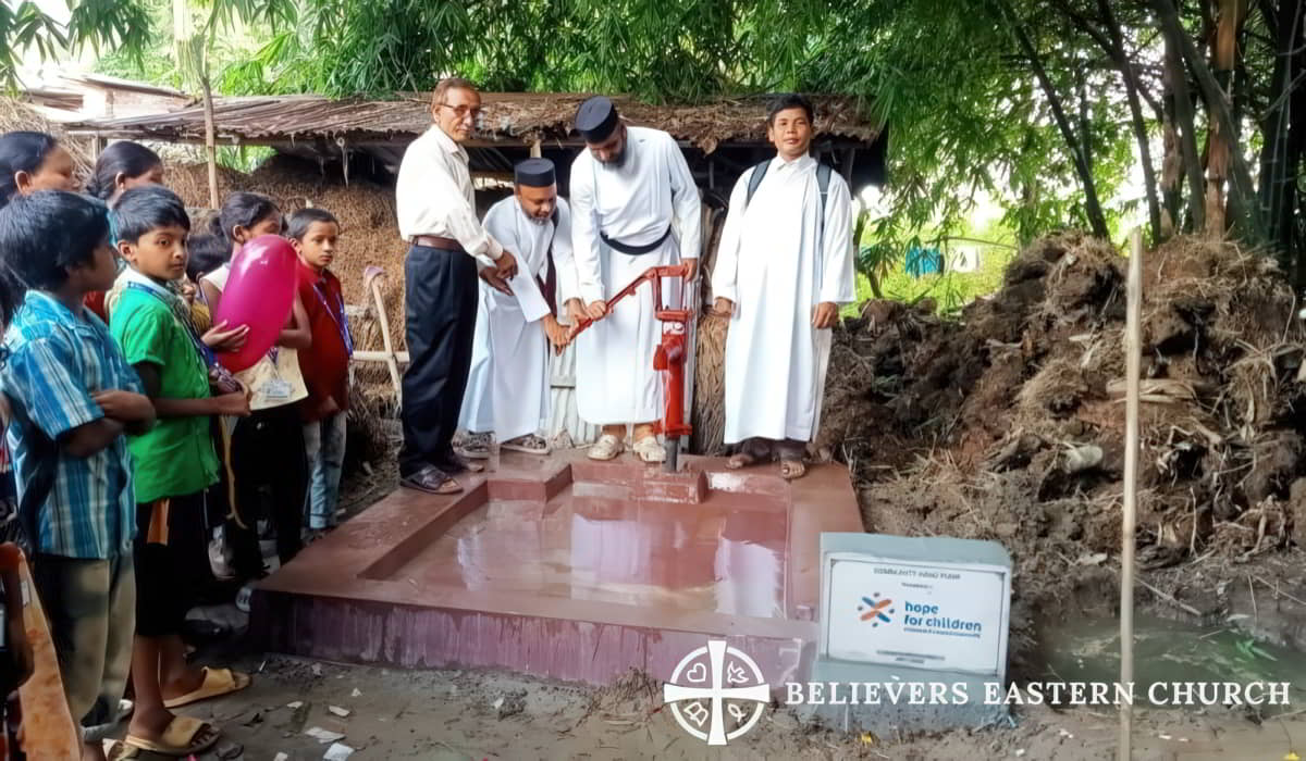 The Hope for Children Balarampur projec has brought much-needed relief to the residents of Danga Para Village by inaugurating a new bore well