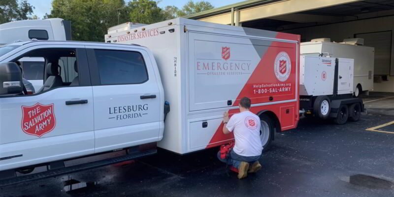 The Salvation Army's Emergency Disaster Services teams have mobilized to provide relief operations as Tropical Storm Helene approaches Florida