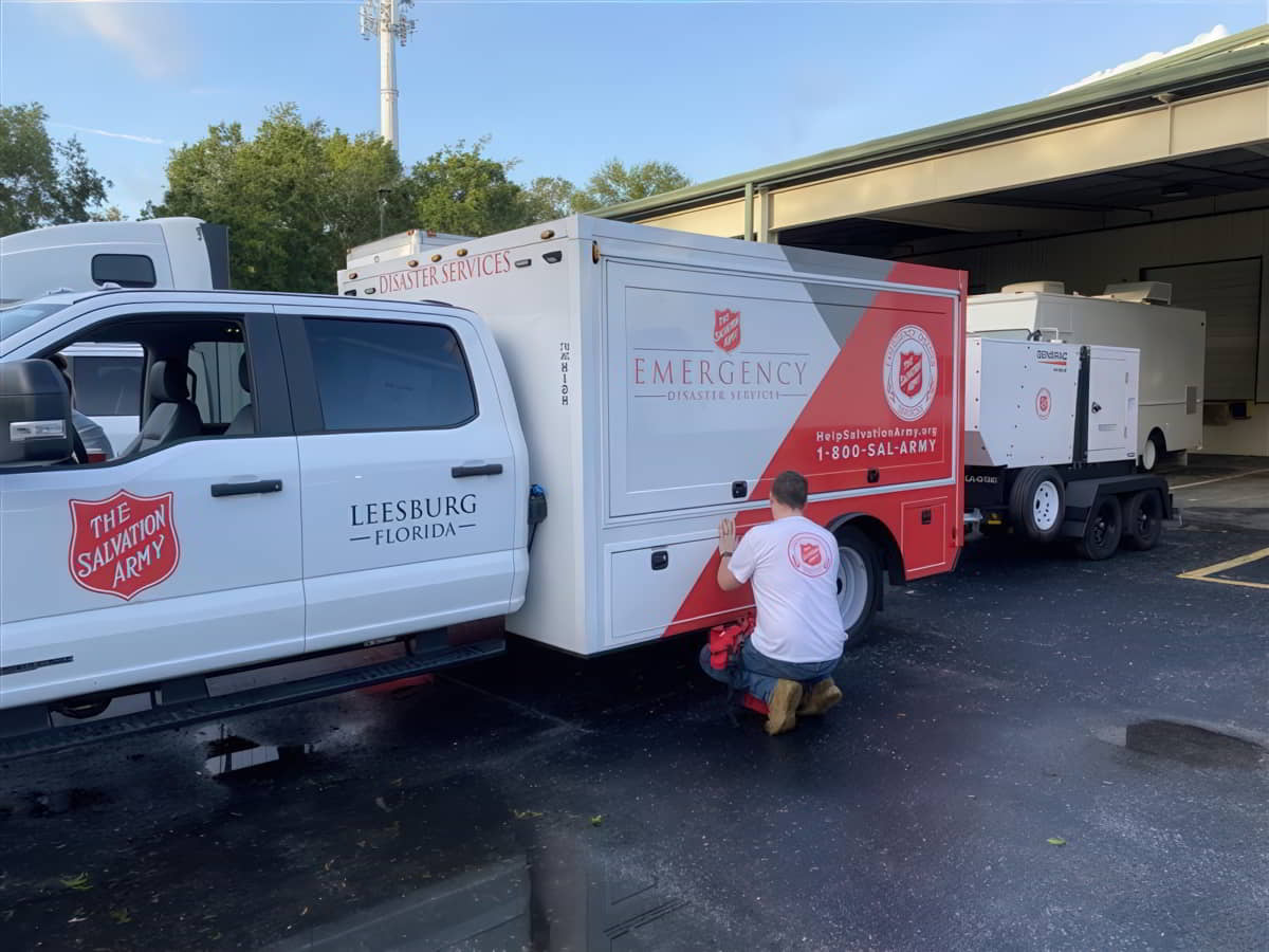 The Salvation Army's Emergency Disaster Services teams have mobilized to provide relief operations as Tropical Storm Helene approaches Florida