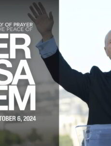 The Day of Prayer for the Peace of Jerusalem (daytopray.com) will celebrate 20 years of standing in united prayer for Israel.