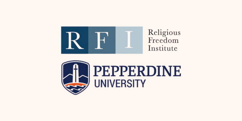 Pepperdine University and the Religious Freedom Institute to announce a new partnership, to defend and advance religious freedom.