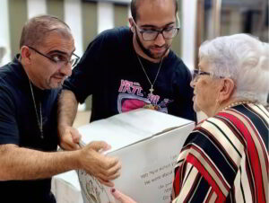 Jewish Holocaust survivor asks why does an Arab bring food to Jews, shocked at the inclusive aid effort aimed to 'bless Israel'