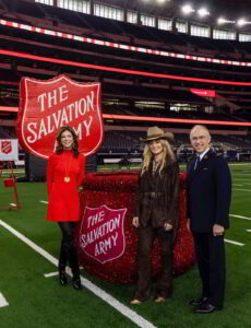 The Salvation Army's Annual Red Kettle Campaign Launches With the Help of the Dallas Cowboys, Country Star Lainey Wilson, and Special Guest