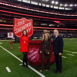 The Salvation Army's Annual Red Kettle Campaign Launches With the Help of the Dallas Cowboys, Country Star Lainey Wilson, and Special Guest