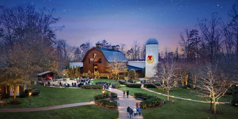 Thousands of people from across the Carolinas and the Southeast visit the Billy Graham Library to experience Christmas at the Library.