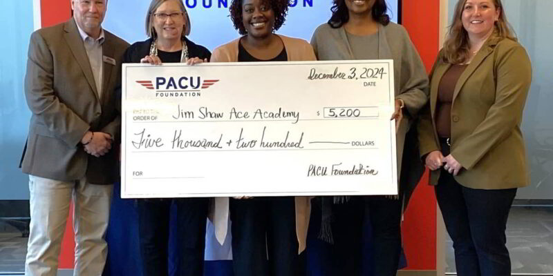 Piedmont Advantage Credit Union announced today that the PACU Foundation gifted $31,200 to six North Carolina charities