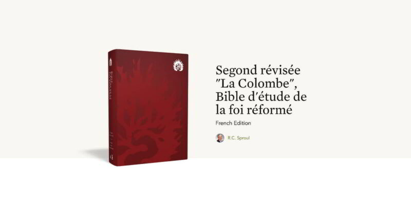 Ligonier Ministries, the teaching fellowship founded by Dr. R.C. Sproul, has announced the release of the Reformation Study Bible in French.