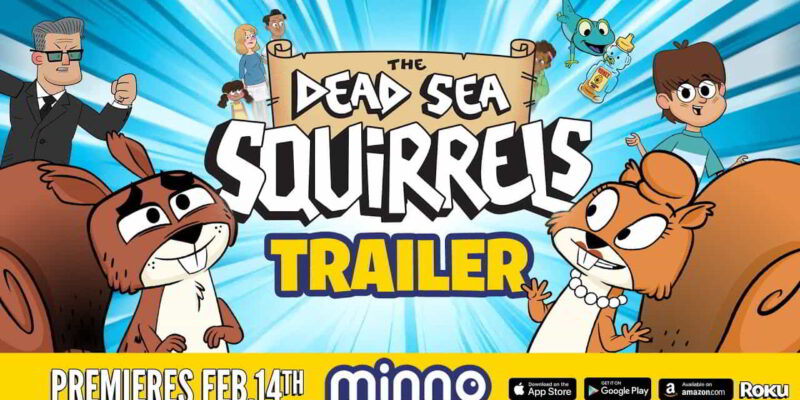 Minno to announce the The Dead Sea Squirrels on February 14, 2025 exclusively on the Minno streaming platform.