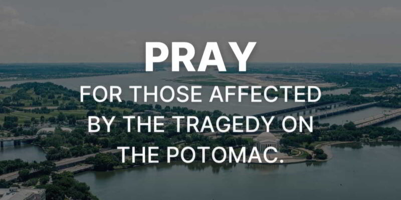 The Billy Graham RRT has deployed crisis-trained chaplains to Washington, D.C., following the collision over the Potomac River.