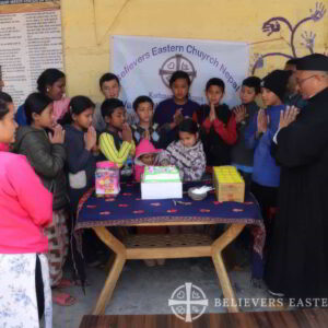 The event took place in Kathmandu district, Nepal, where orphan children were treated to a delightful feast of fresh and delicious food.