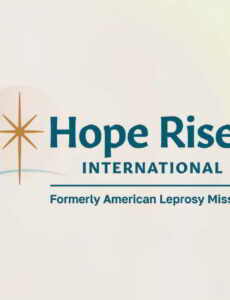 American Leprosy Missions, helping those affected by NTDs like leprosy to be healed in body and spirit, rebrand to Hope Rises International.