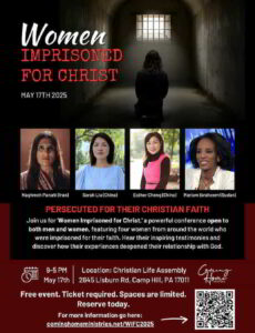 Incredible Free Event with Testimonies from the Persecuted Church