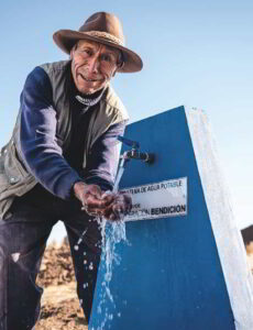 In the dusty highlands of Llinquipata, Peru, the daily search for water once involved a strenuous one-hour round trip.