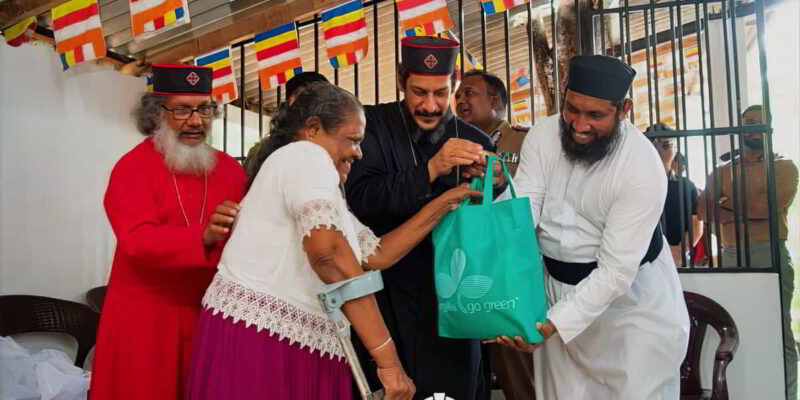 A village in Sri Lanka was devastated by severe flood caused. The floods caused significant damage the livelihoods of local residents.